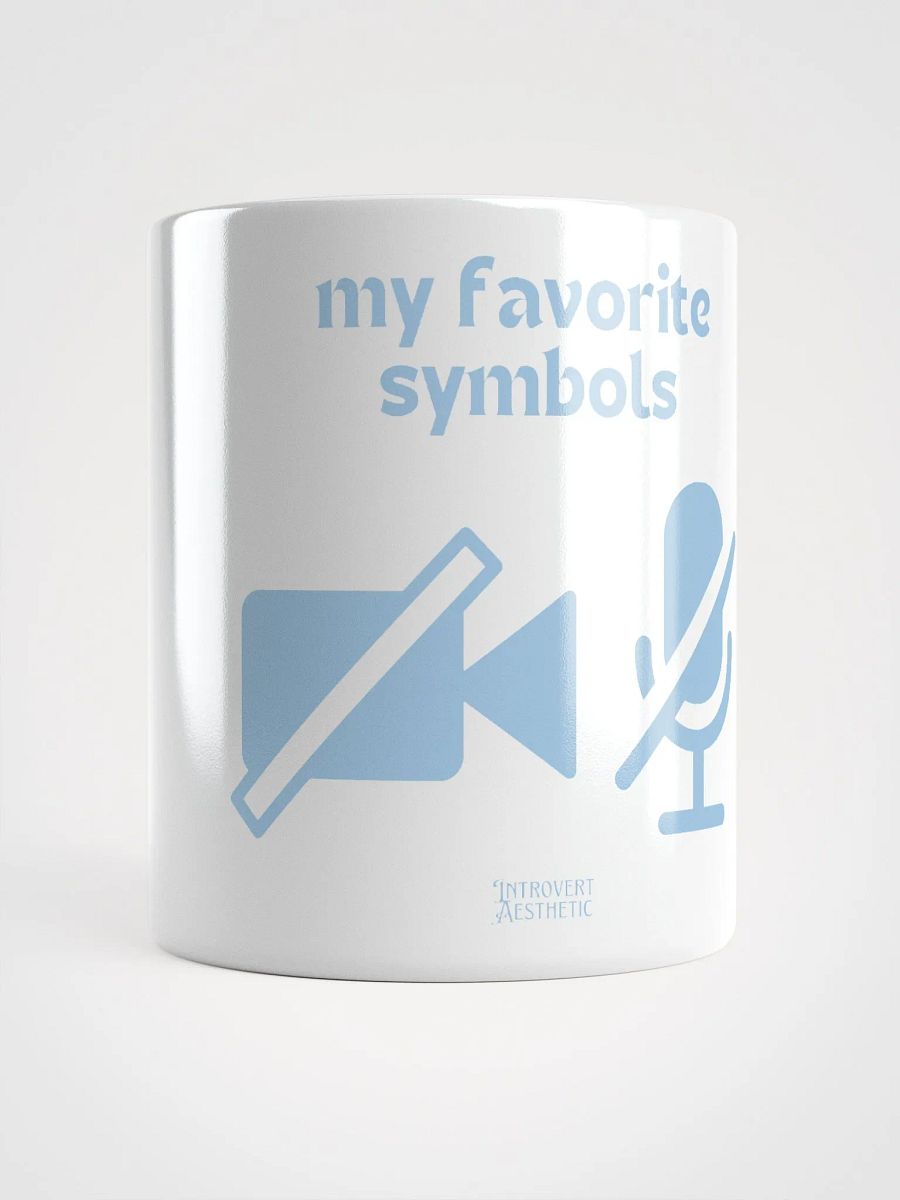 Silent Symbols Mug product image (1)