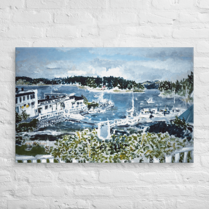 Roche Harbor, WA 1987 on canvas (26" x 40") product image (2)