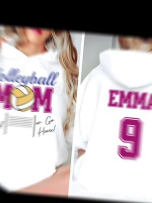 🏐 **Volleyball Mom** 🏐 Customize your Mother's Day look with our **personalized** 