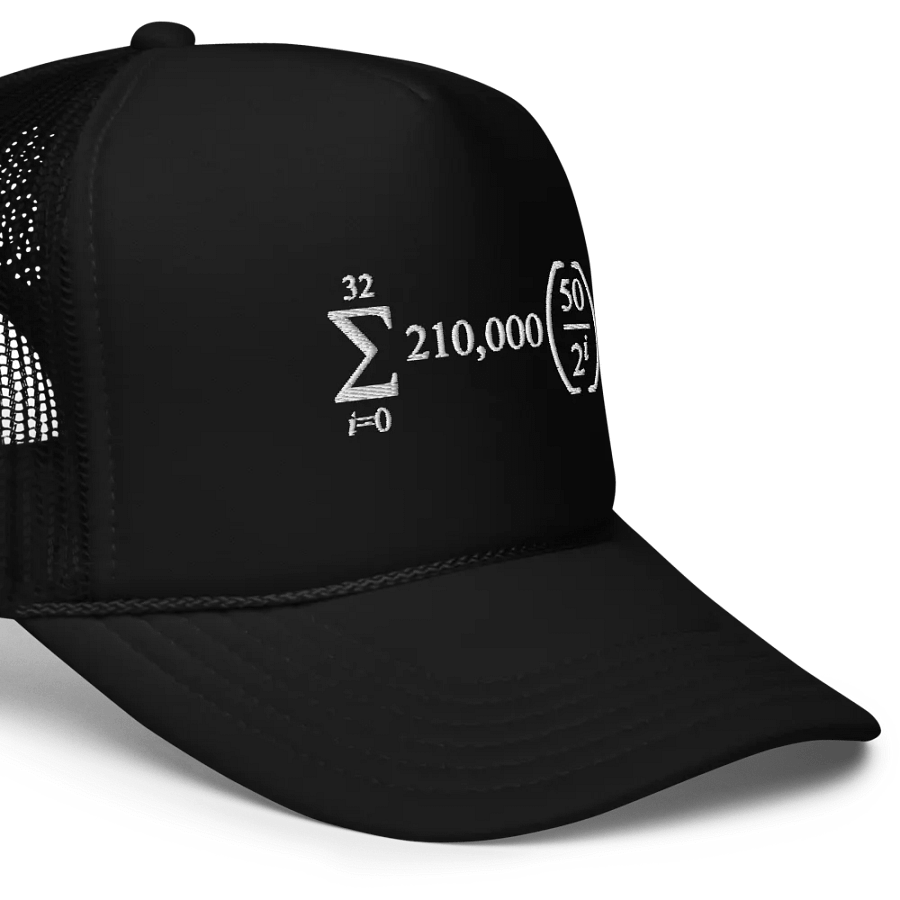 Bitcoin's Supply Issuance Formula Hat product image (3)