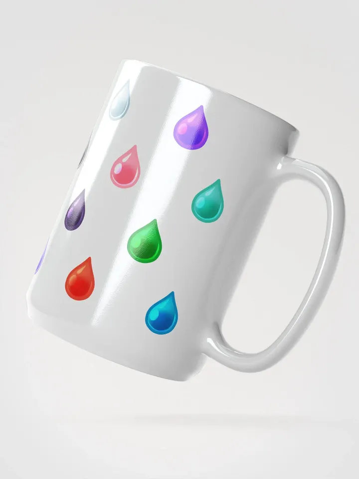 Droplets Mug (White) product image (2)