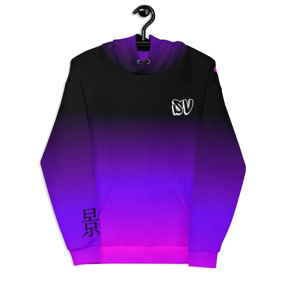 THE EMINENCE IN SHADOWN NEON COLOR FADE HOODIE product image (7)