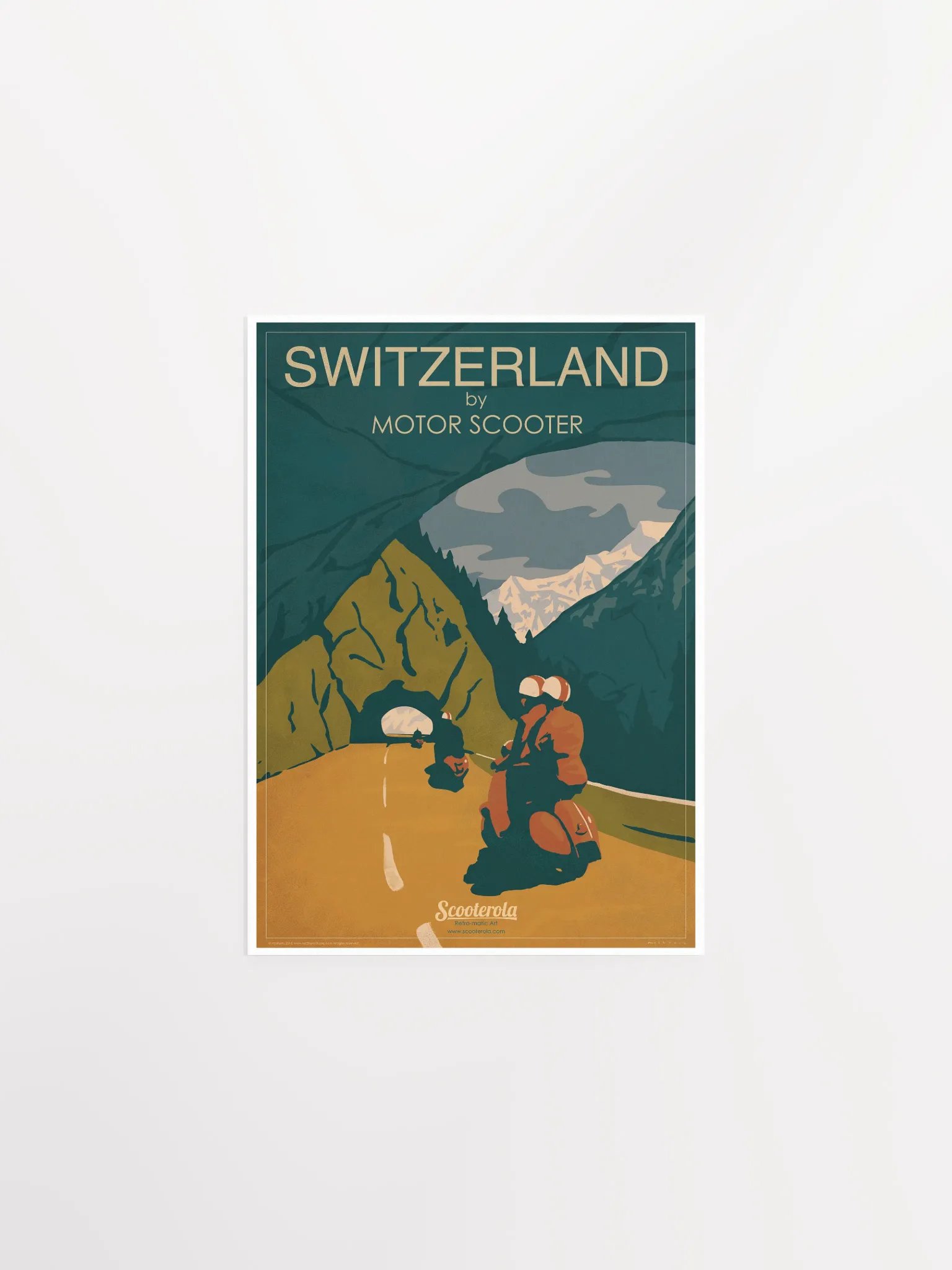 SC180151 Switzerland by Scooter Vintage Style Poster product image (4)