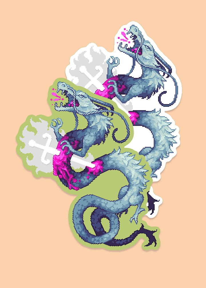 Dragon Sticker✂️ product image (1)
