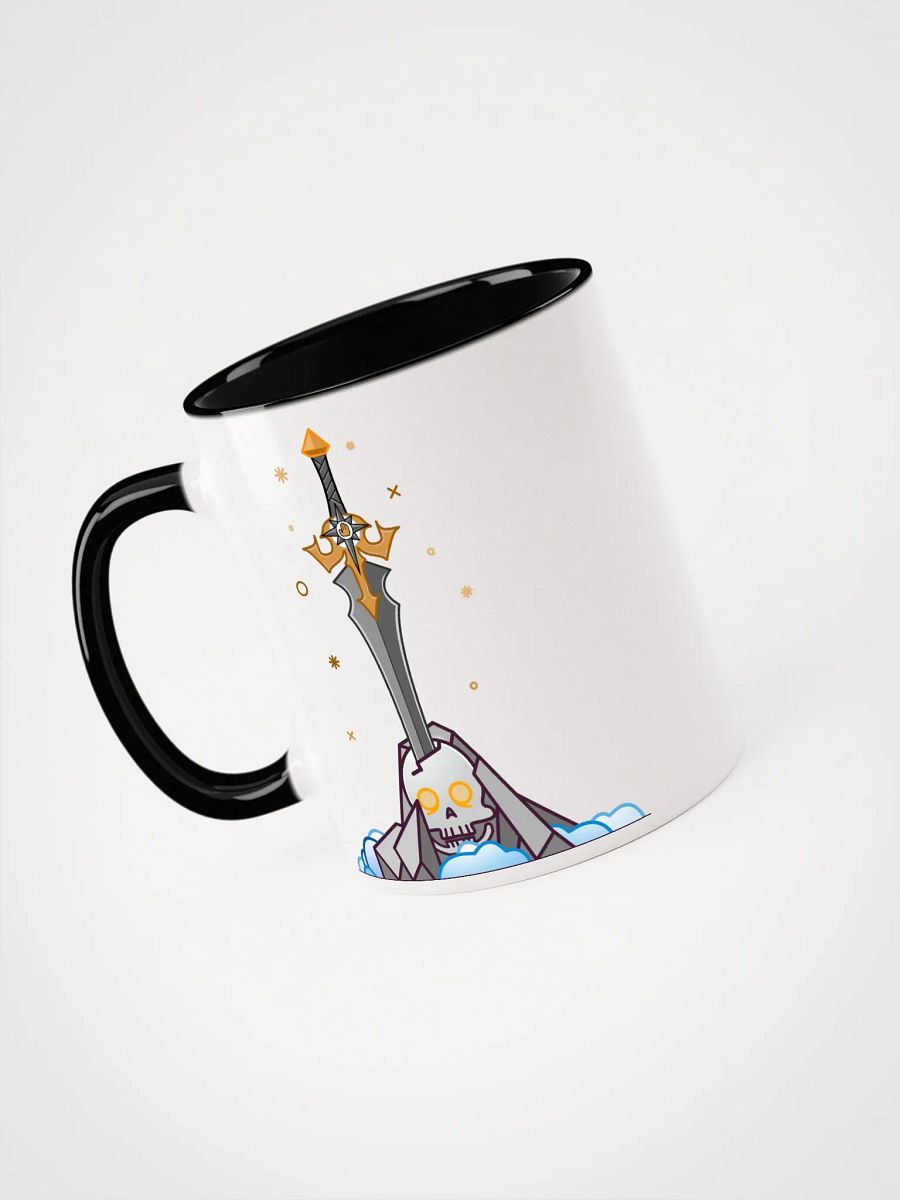 Sword in the Skull - Argent Variation - Ceramic Mug w/Color product image (3)