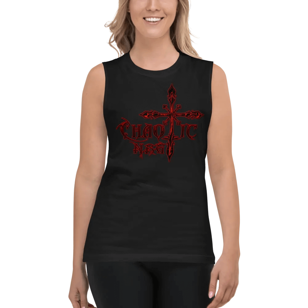Chaotic Energy Gothic Muscle Tank product image (4)