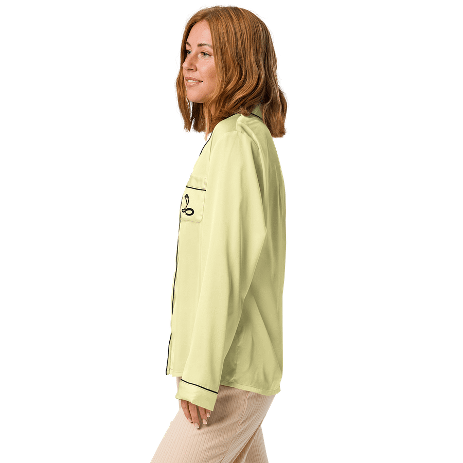 Sunshine Serenity Long Sleeve Pajama Top product image (4)