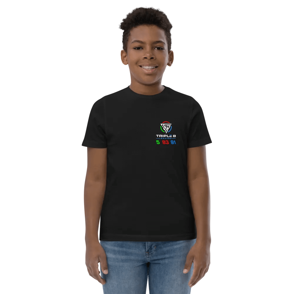 Youth Triple B numbers tee (Black) product image (3)