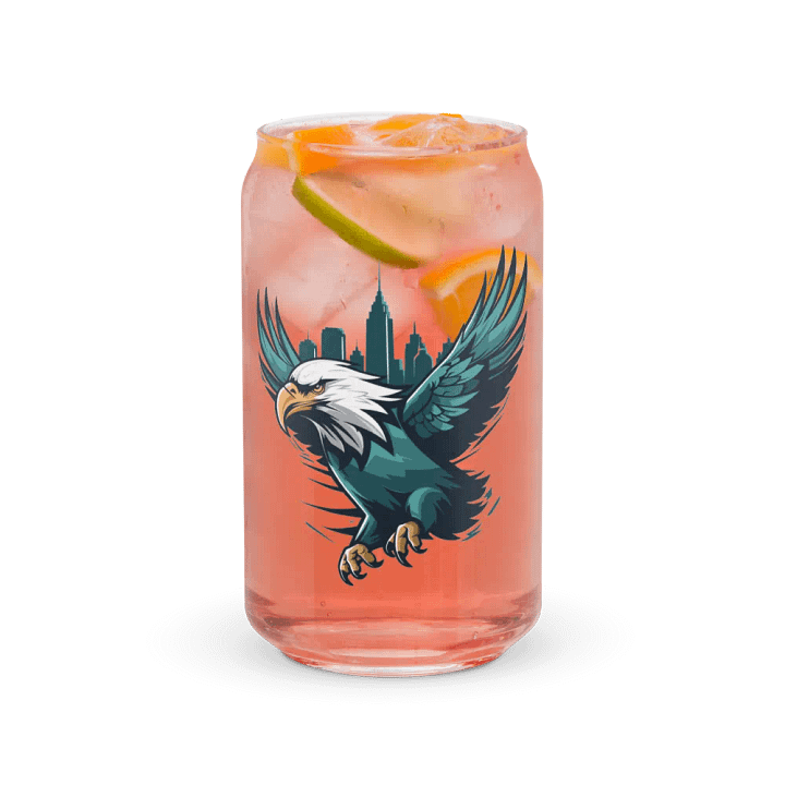 EAGLE CITYSCAPE Can-Shaped Glass product image (2)