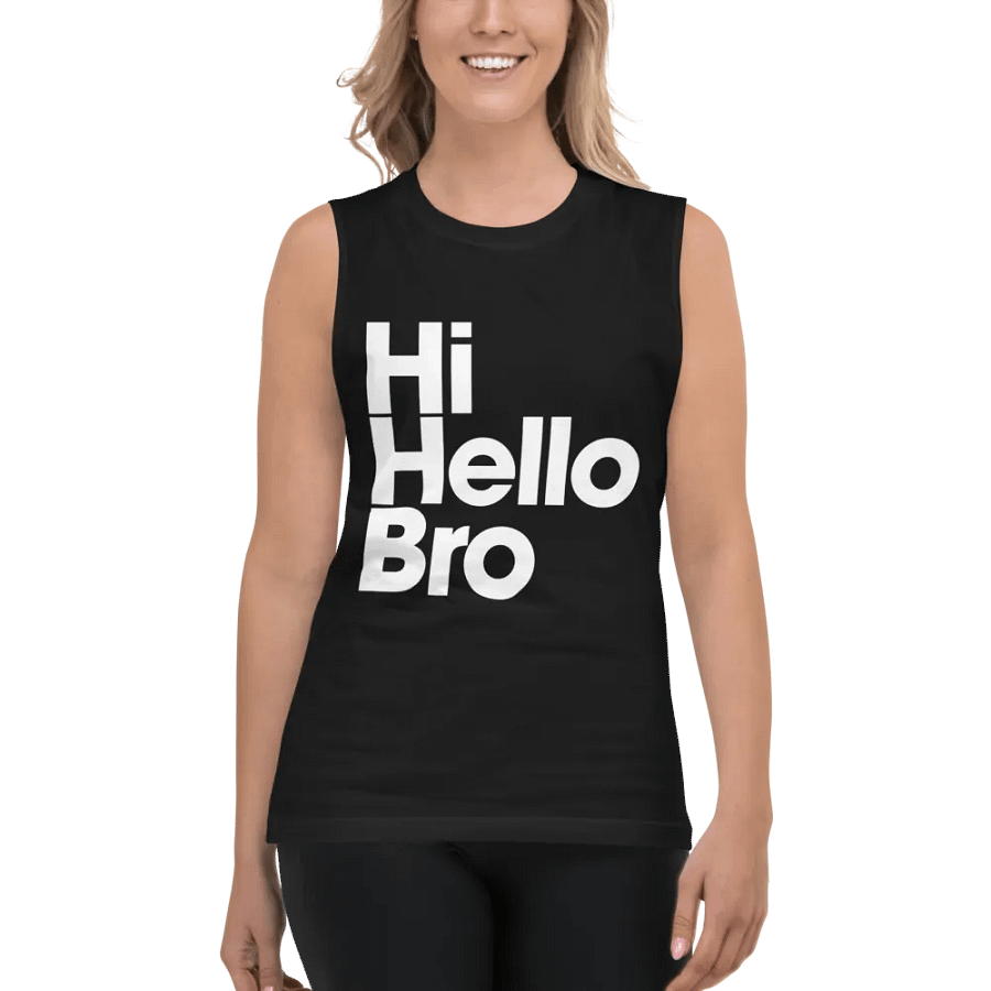 HiHelloBro Muscle Tank product image (3)