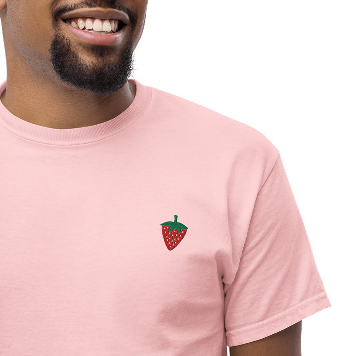 Embroidered Strawberry T-shirt product image (1)