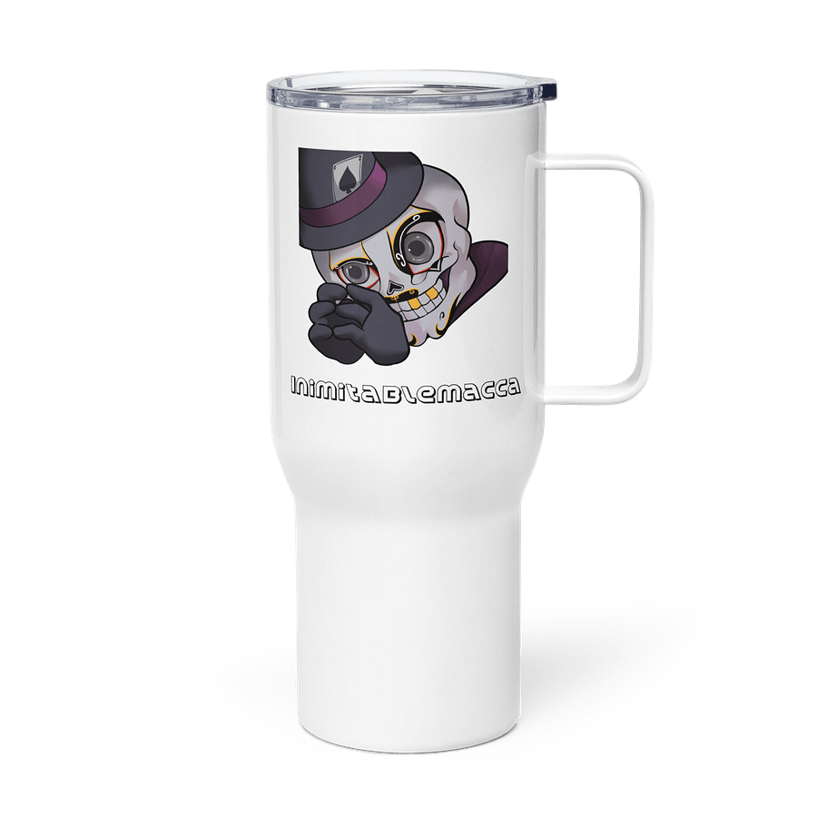 Macca's ban and sus emote Travel Mug product image (3)