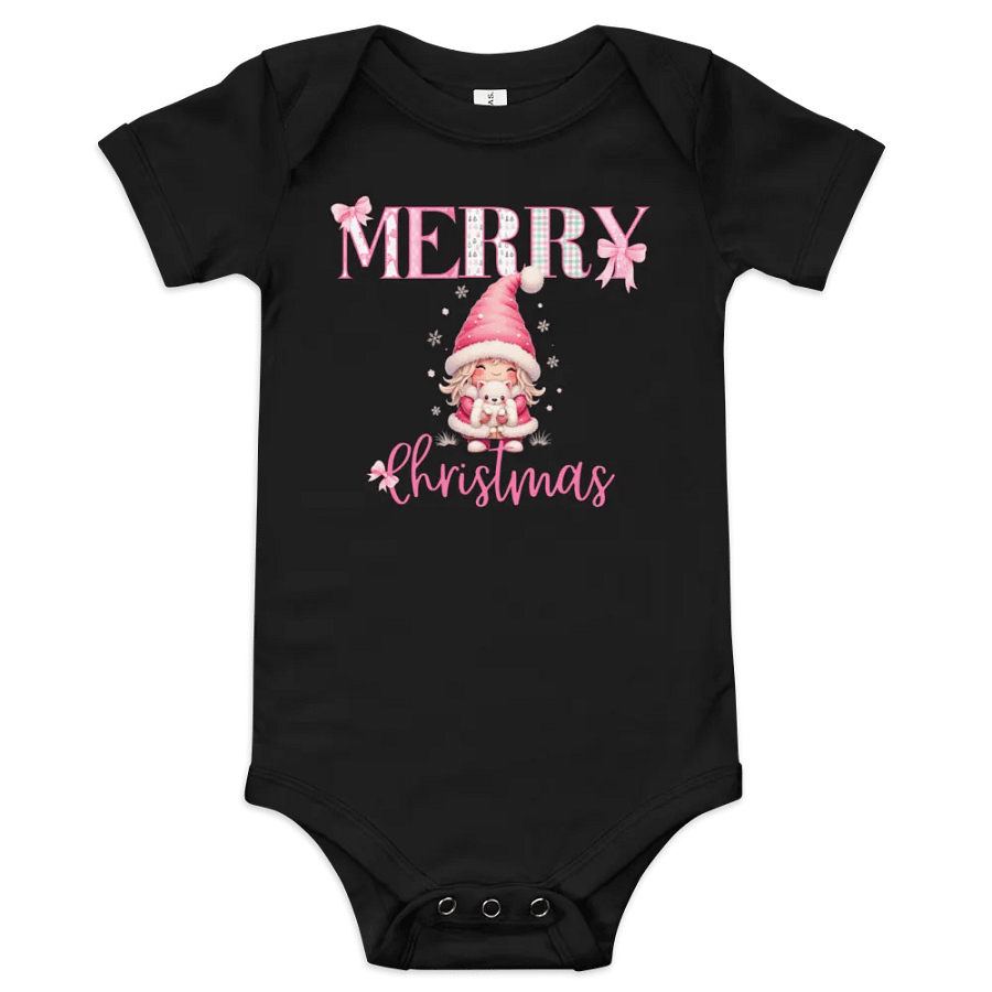 Coquette Merry Christmas Baby Onesie product image (2)