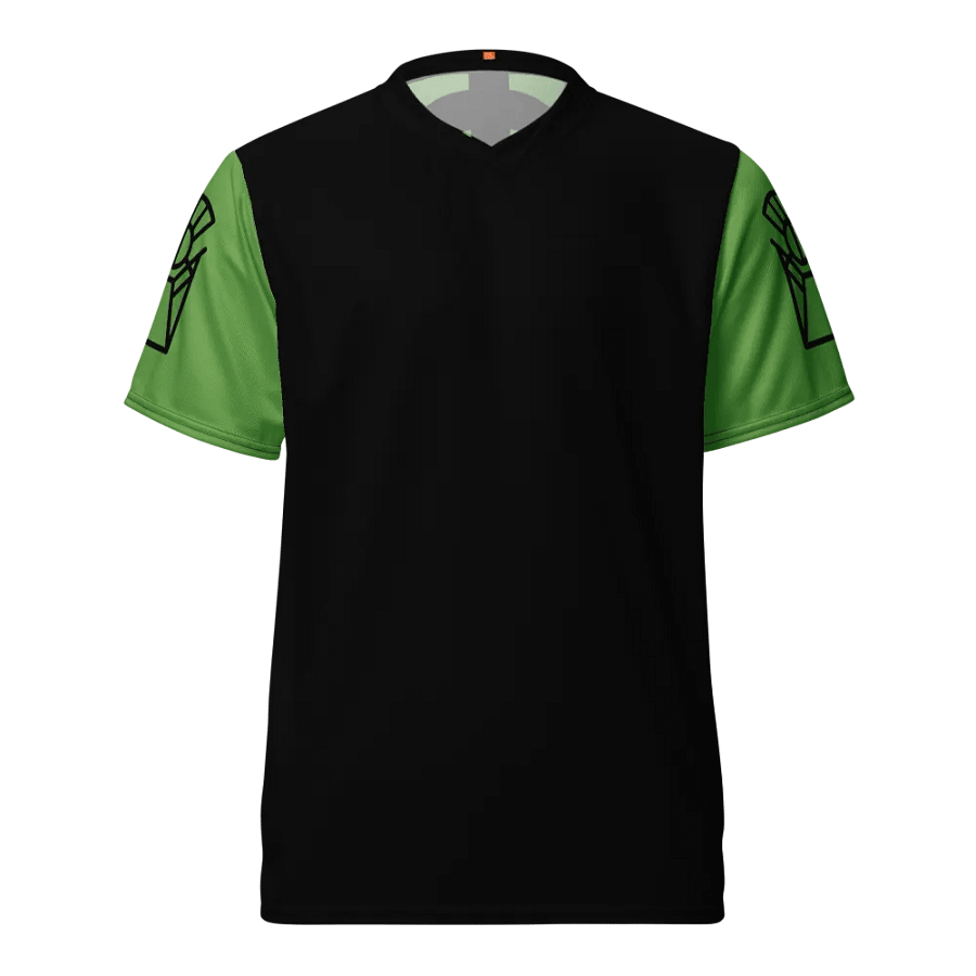 Reverence Icon / MO Unisex Sports Jersey / Black + Olive product image (7)