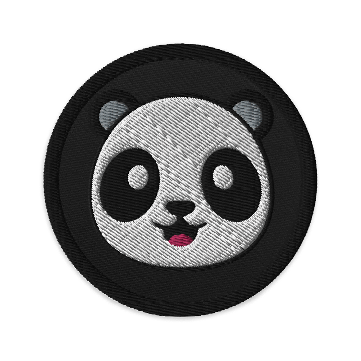 Panda Logo Embroidered Patch product image (1)