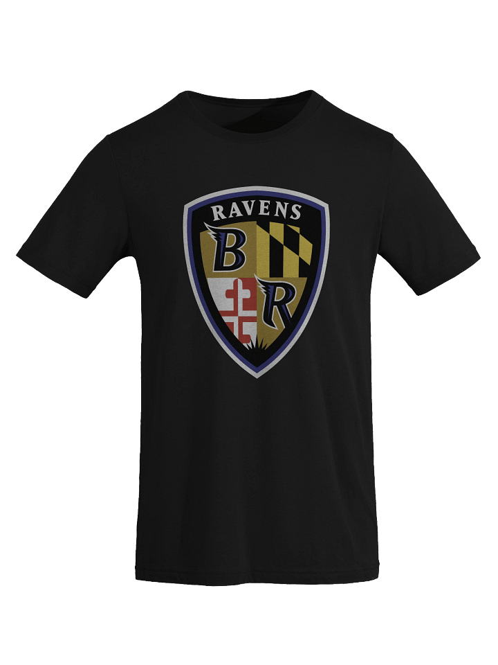 RAVENS - Shield Logo Tri-Blend Tee product image (1)