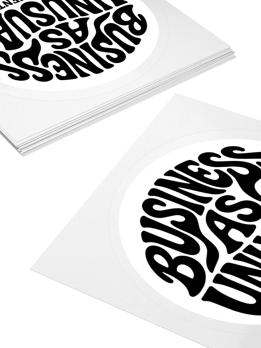 Business as Unusual Sticker product image (10)