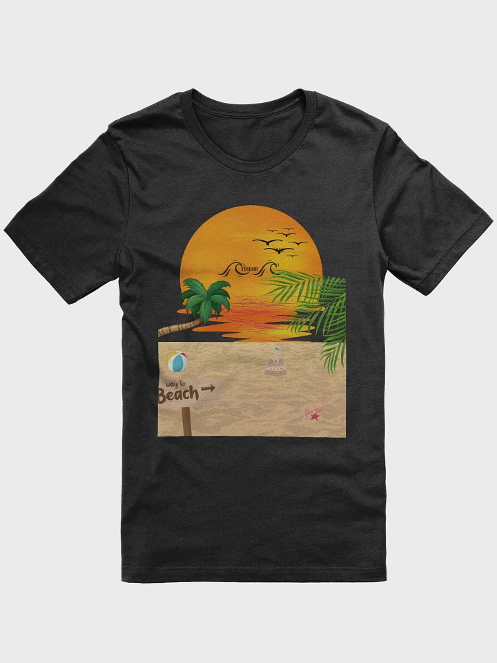 Crimson Cove Sunset Paradise T-Shirt product image (2)