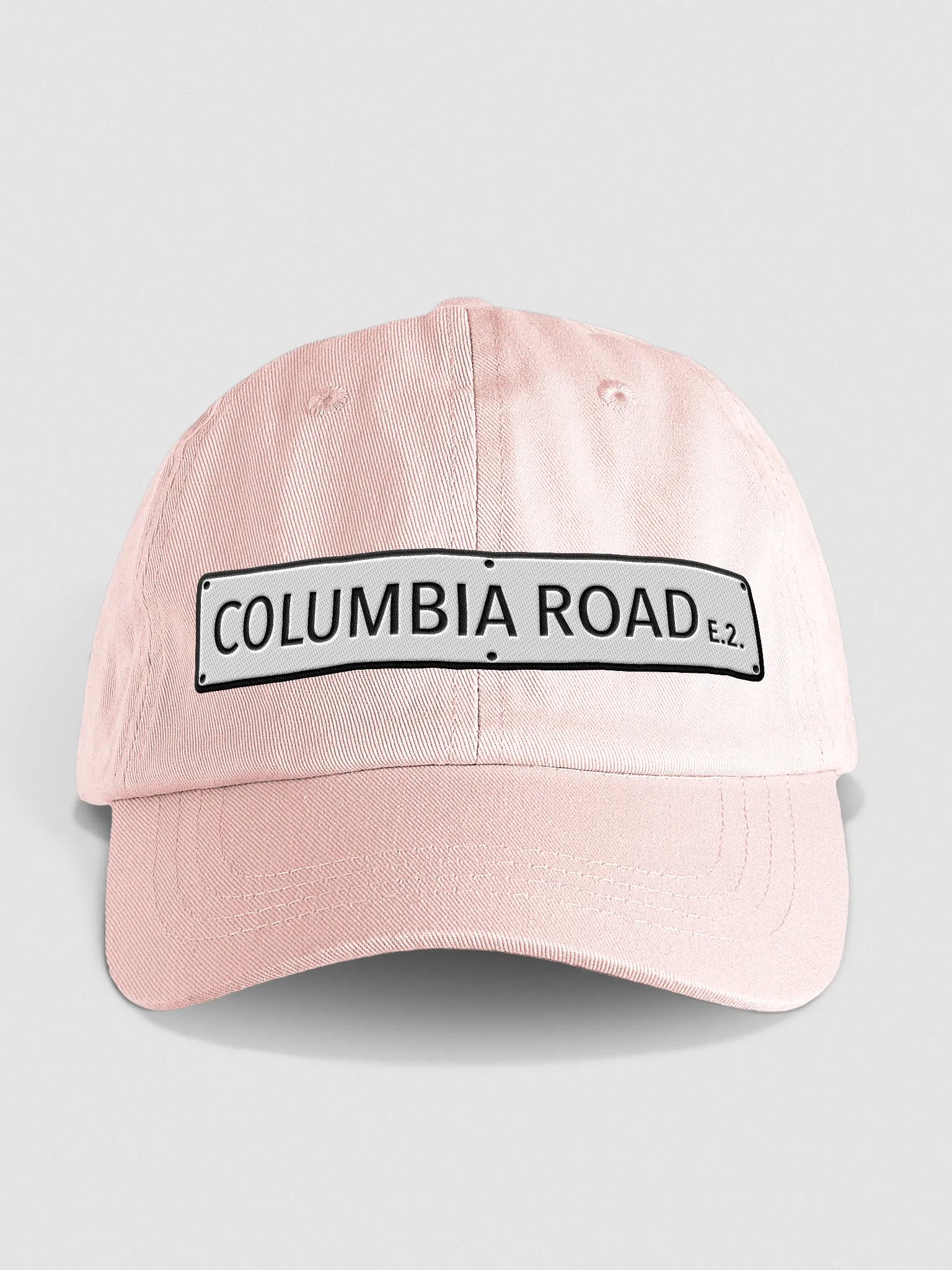 Columbia Road E.2. Street Sign Cap (Pink) product image (1)