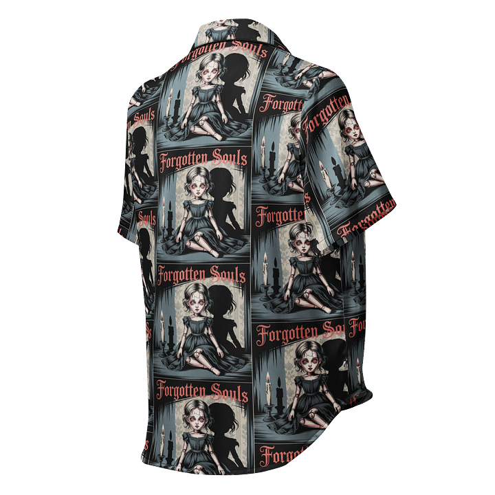 Midnight Veil Designs 'Forgotten Souls' Gothic Pyjama Top - All-Over Print Women's Short Sleeve product image (2)