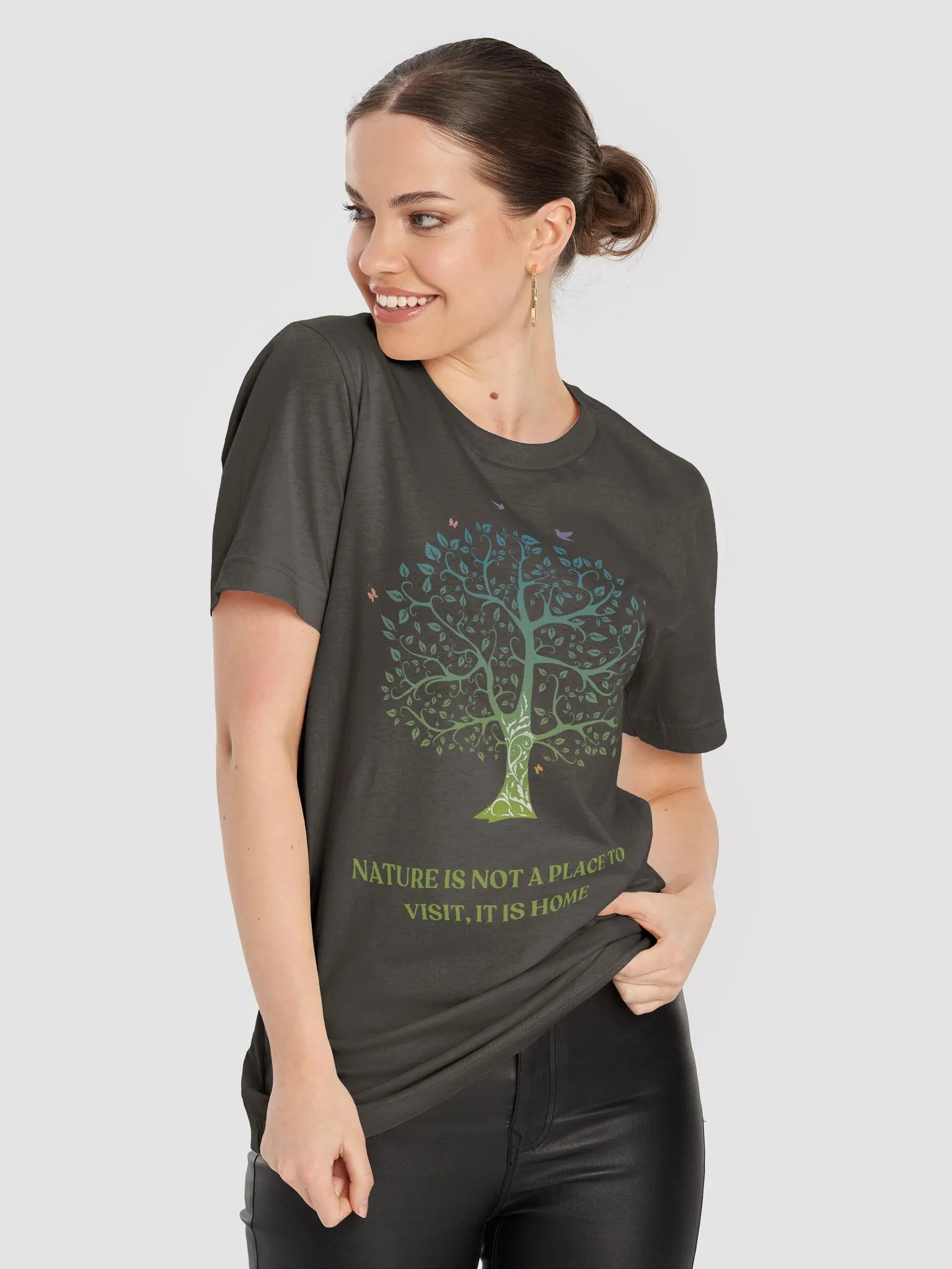 Home in Nature Tree T-Shirt product image (4)