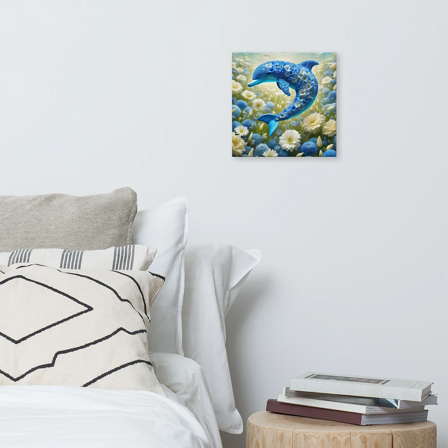 Flower Dolphin Wall Art product image (7)