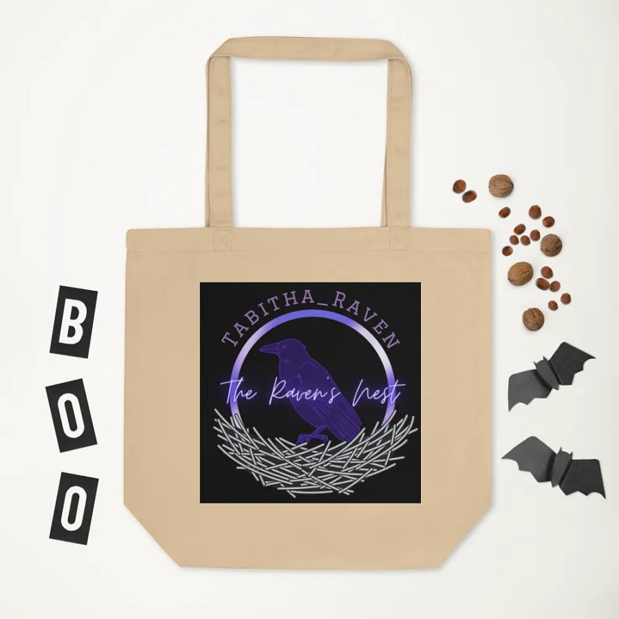 Raven's Nest Eco Tote: Mystical & Sustainable product image (6)