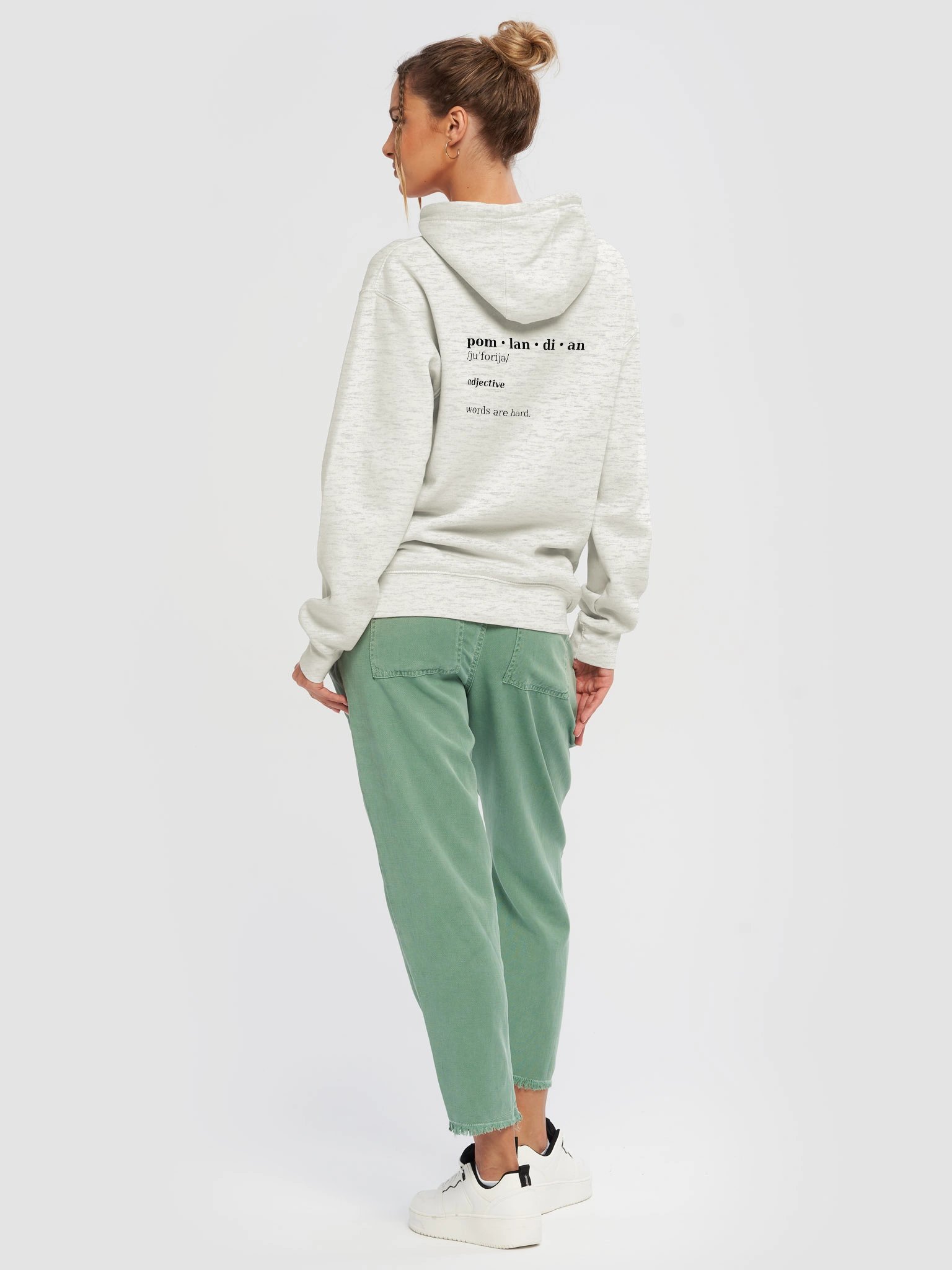 Words Are Hard Hoodie product image (6)