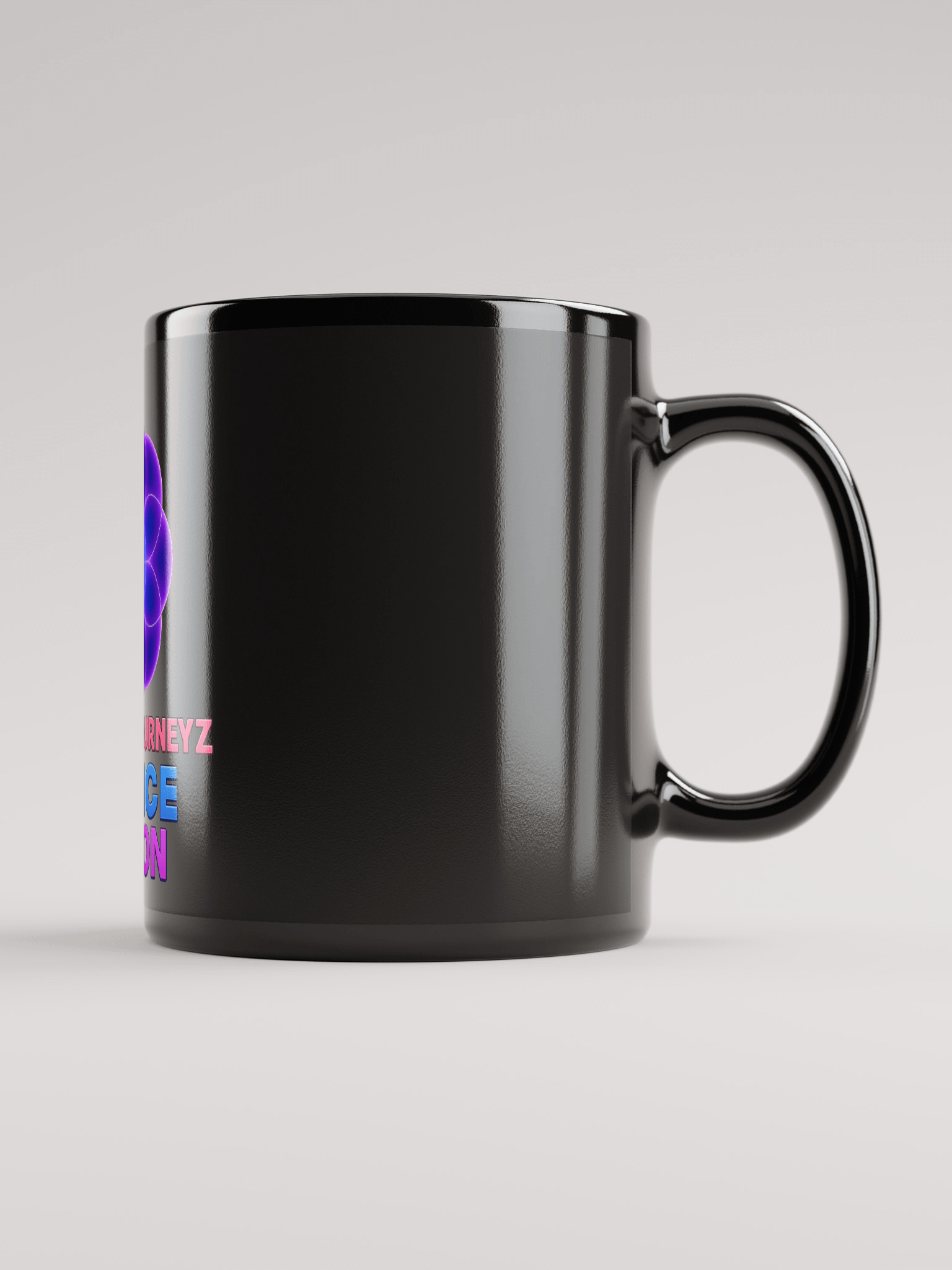 Trance Fusion Black Glossy Mug product image (1)