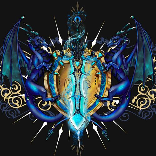Been silent over the holidays. I'm sorry but been working on a ton of stuff. One being a new guild crest for The Azure Vangua...