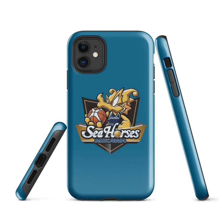 Tough Case for iPhone® SeaHorses Mikawa Crest/Logo product image (1)