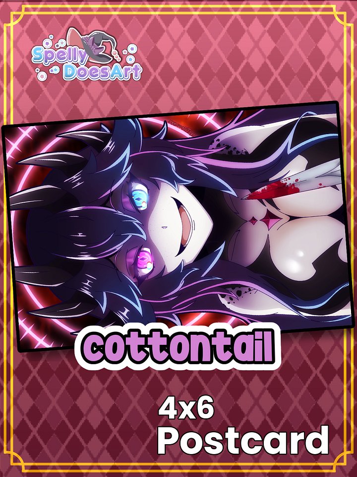 Vtuber Postcard - Cottontail product image (1)