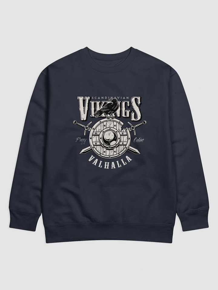 Nordic Raven Shield Premium Sweatshirt product image (8)