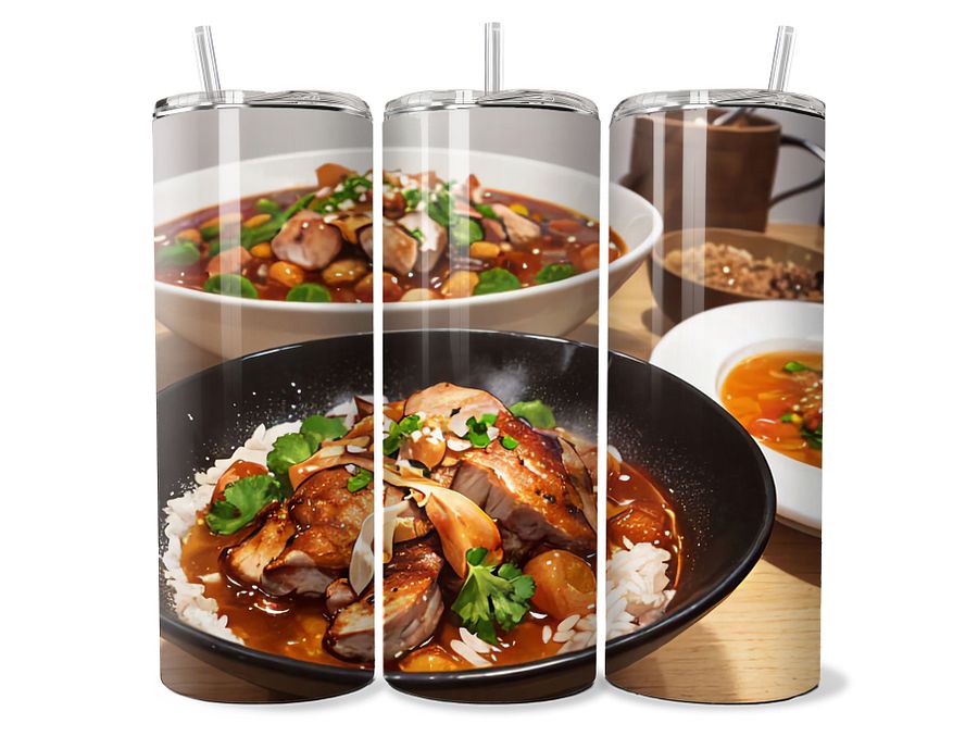 Gourmet Feast Tumbler - 20oz Stainless Steel product image (1)