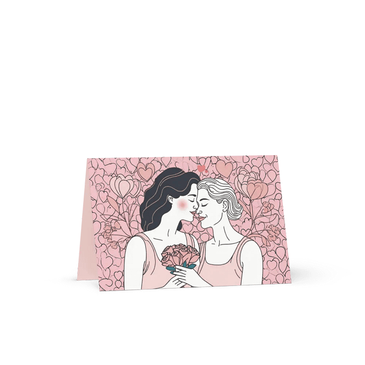 Lesbe Valentines, Purely Love Card product image (1)