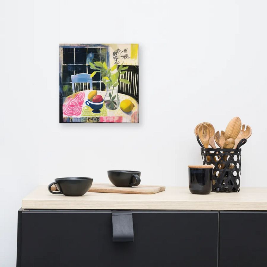 Art2401-27 Kitsch Kitchen Still Life - Canvas Print - sm product image (5)