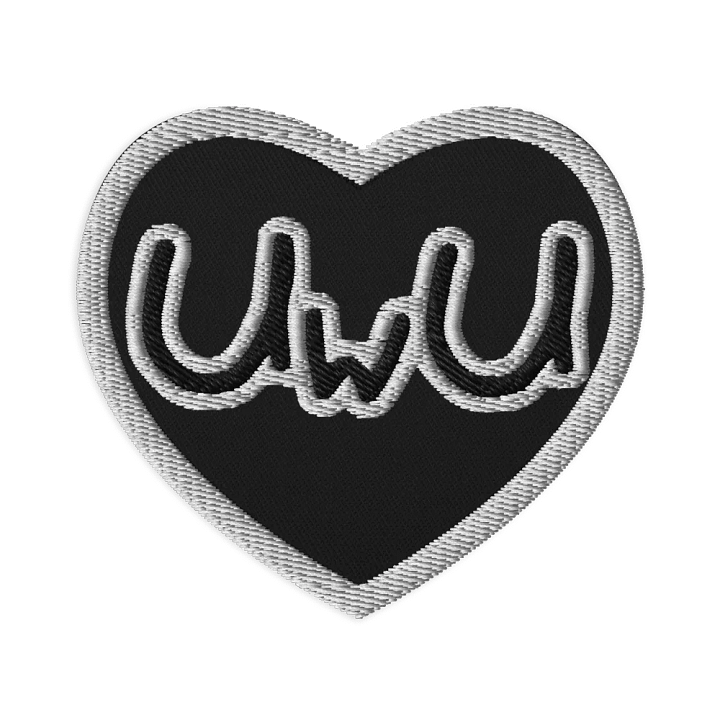 UwU Patch - Heart product image (1)