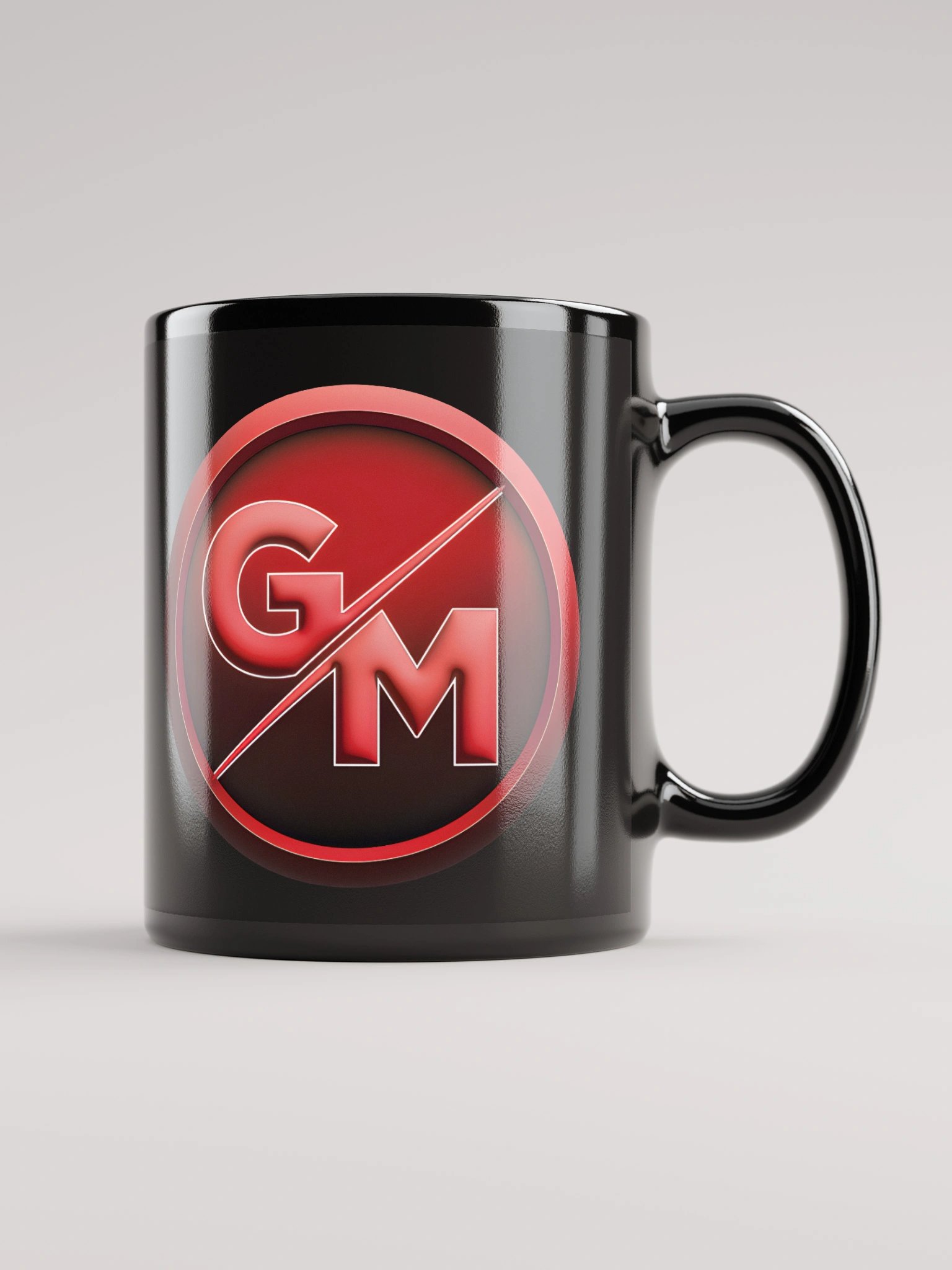 Grumblings Media Glossy Emblem Mug product image (1)