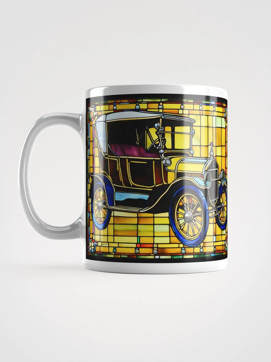 #003 Old Yellar Model-T Stained Glass Mug product image (18)