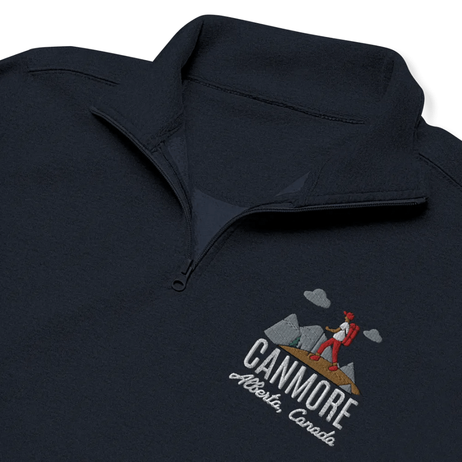 Canmore Alberta Left Side Embroidered Half Zip product image (21)