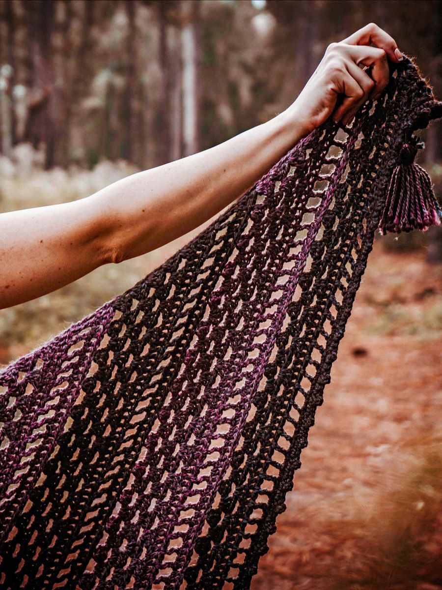 Picot Crochet Shawl Tutorial Video product image (11)