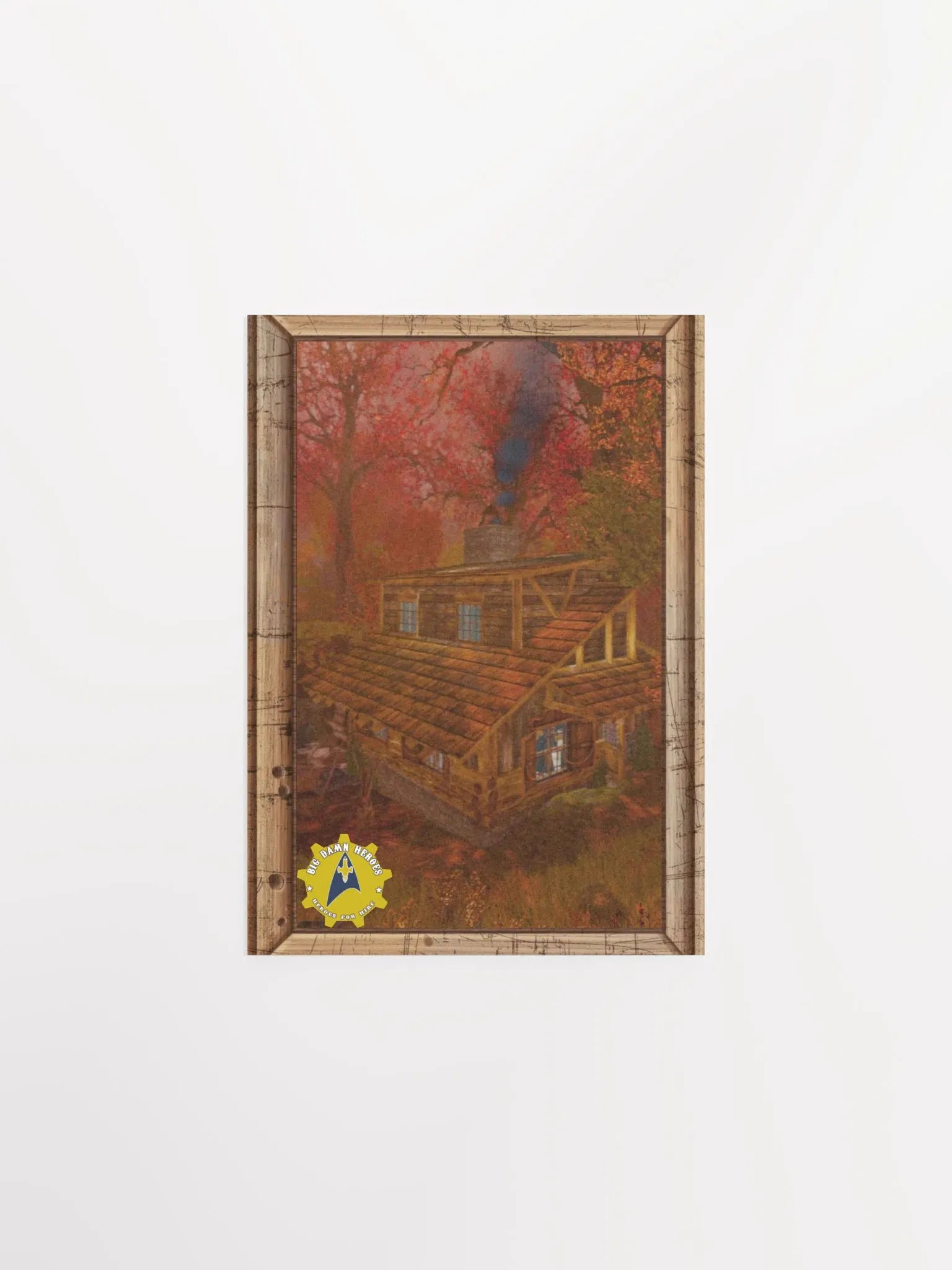 Autumn Retreat FO76 C.A.M.P. Matte Poster product image (1)