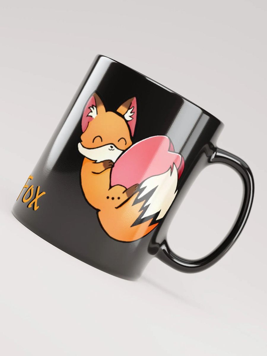 Heart Black Glossy Mug product image (3)