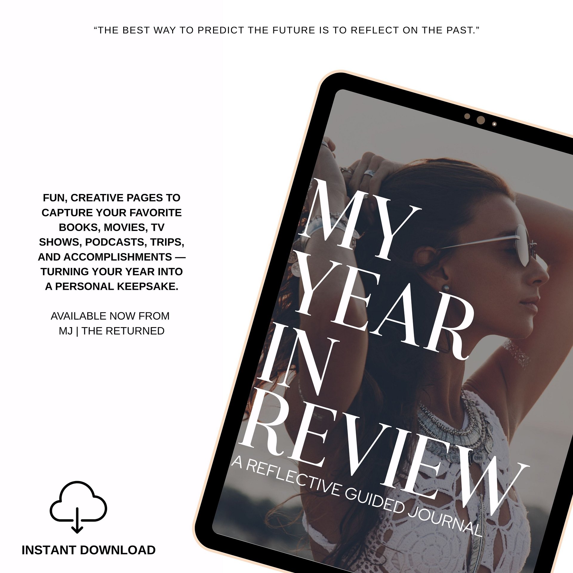 My Year in Review – A Reflective Guided Journal Workbook product image (4)