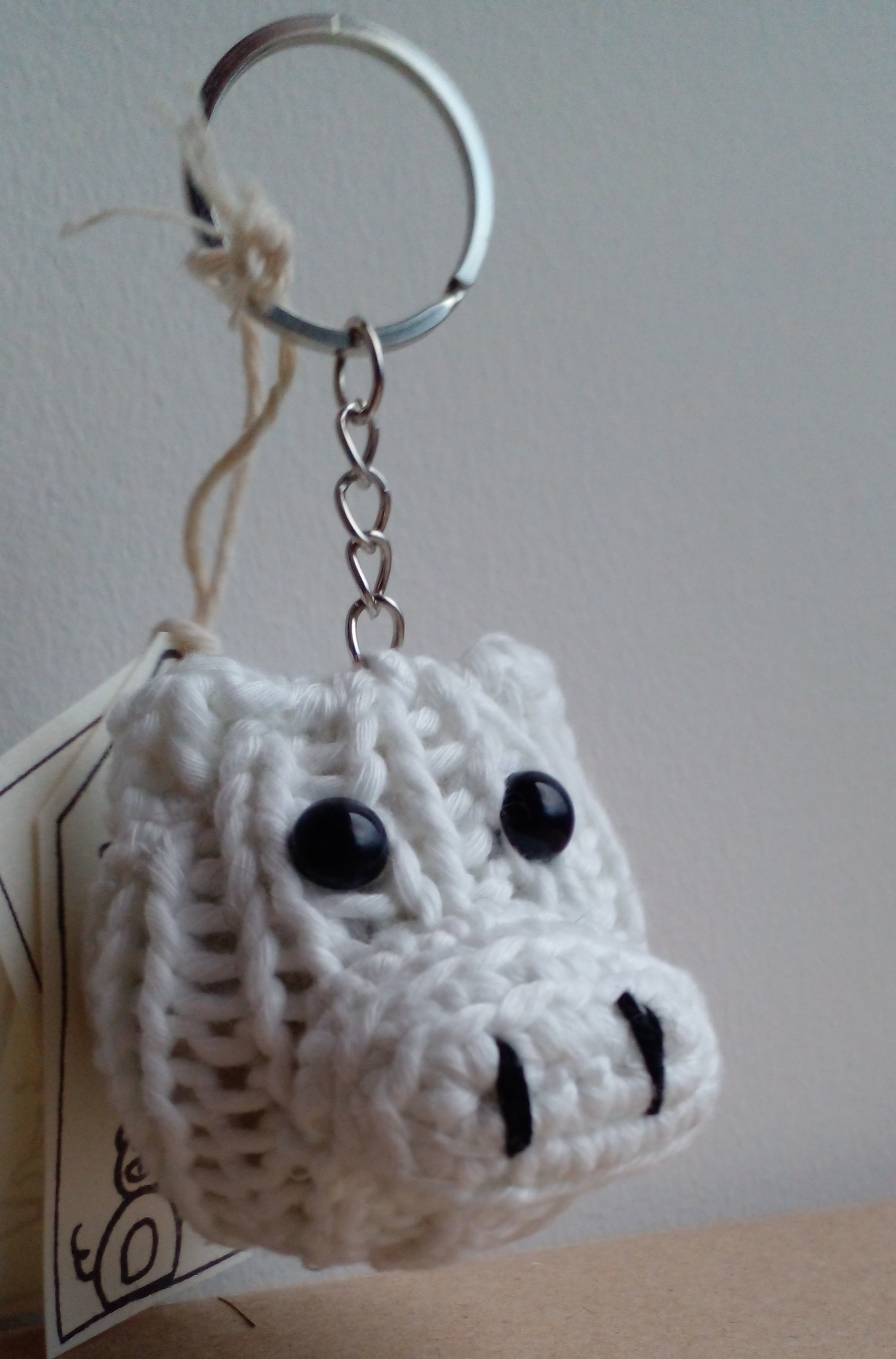 Fluorescent Pupsie Head Keyring - Pupsies! product image (1)