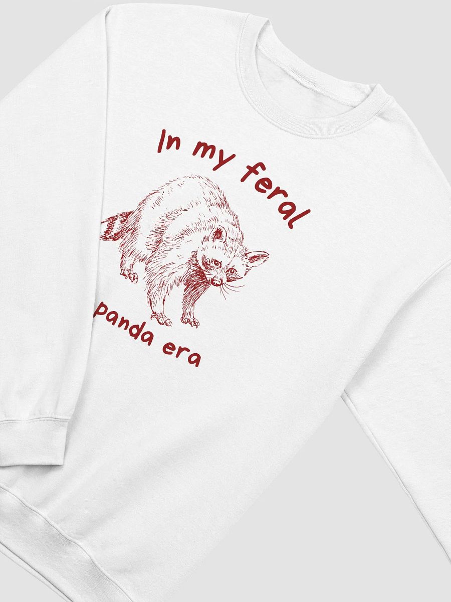 In my feral trash panda era Crewneck product image (3)