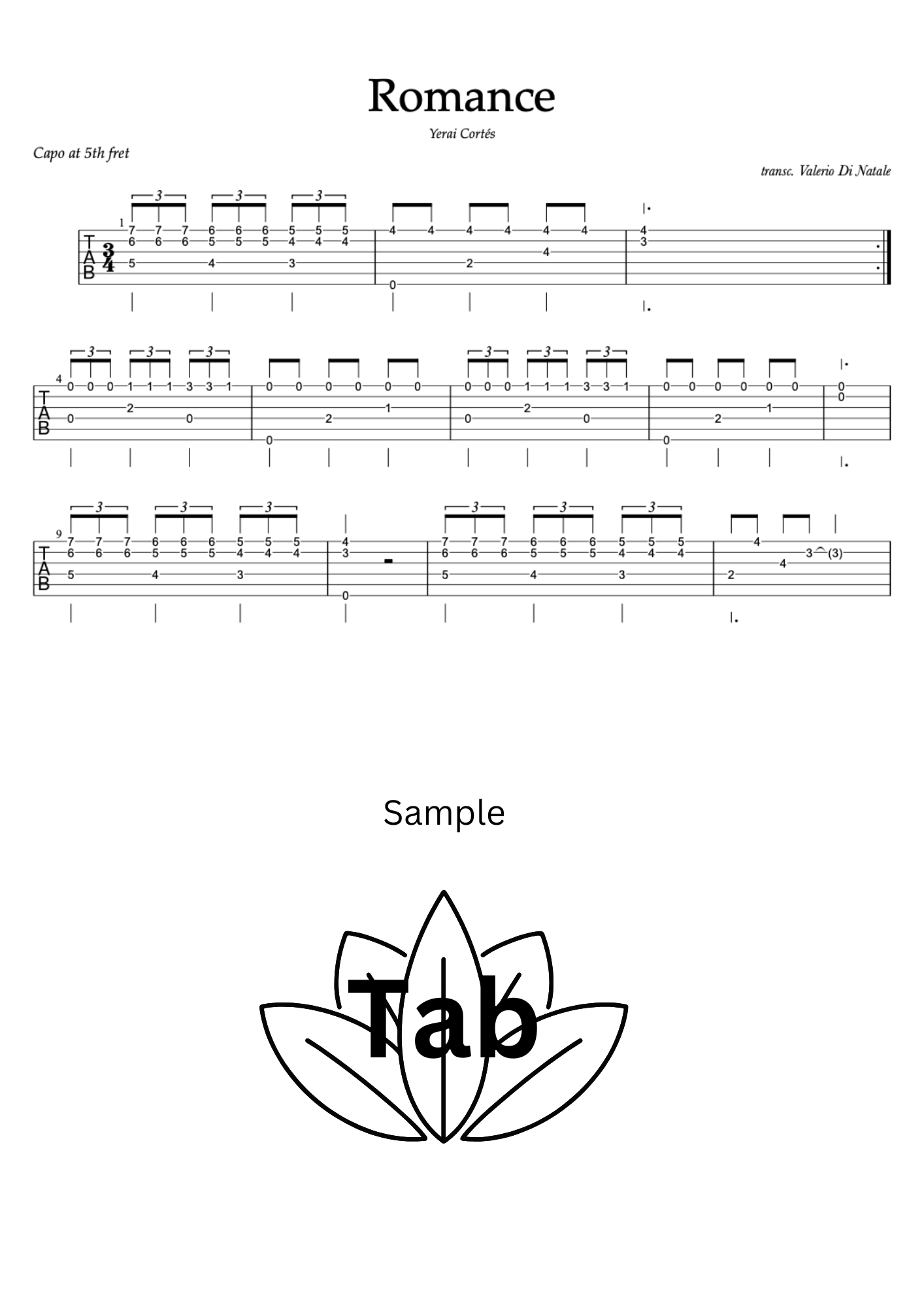 Romance by Yerai Cortés product image (3)