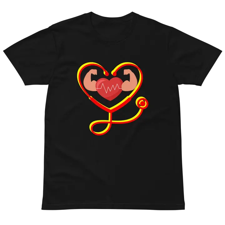 Heartbeat Strength Unisex T-Shirt product image (3)