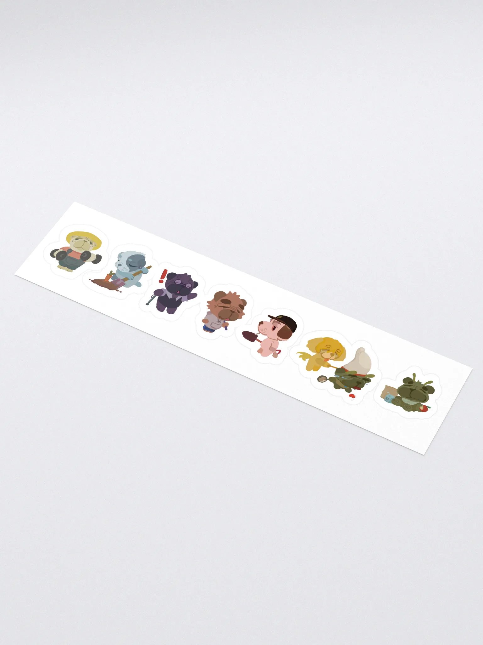 PIBBLE CROSSING STICKERS product image (1)