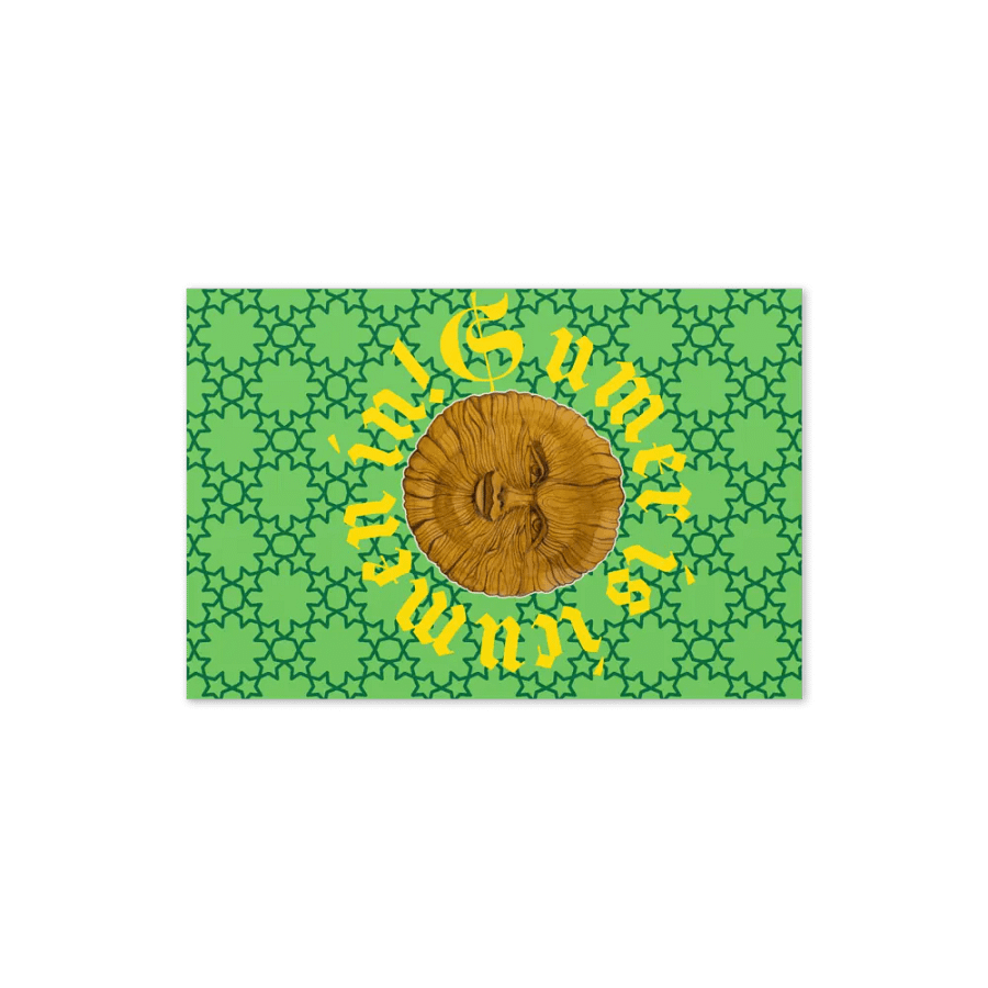 Sumer is icumen in! Greetings card product image (8)